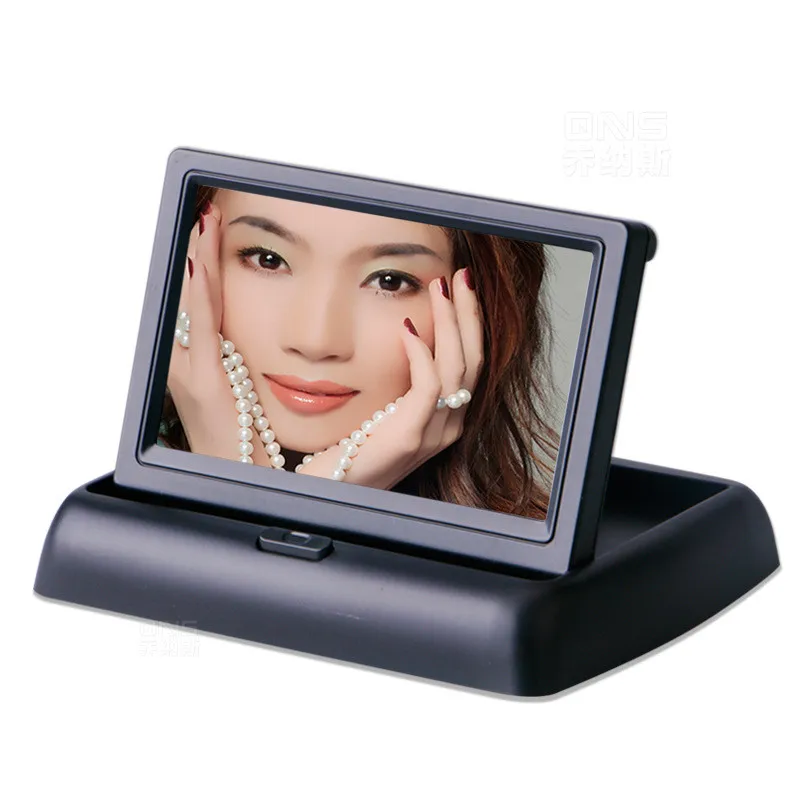 

HD Display 4.3 inch Screen Foldable TFT LCD Monitor Reverse Camera Parking System for Car Rearview PAL/NTSC Car Monitor