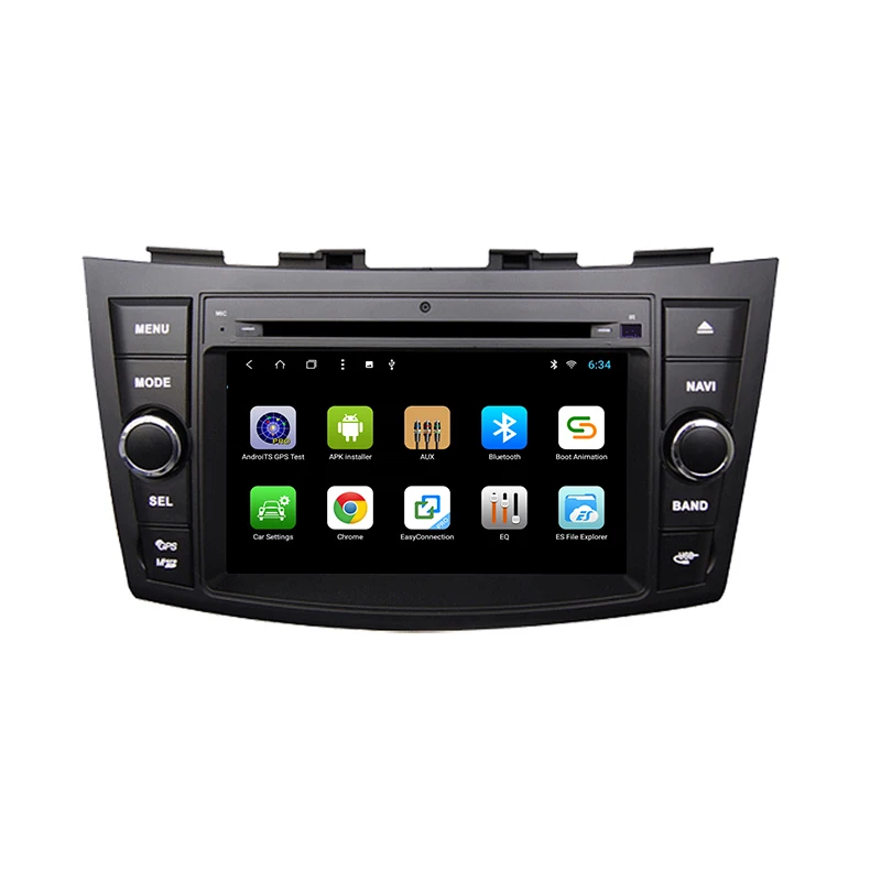 7 0 дюймов Сенсорный экран Android для SUZUKI Swift Dzire Ertiga 2011 2012 2013 2014 автомобиля DVD GPS Navi Wi Fi