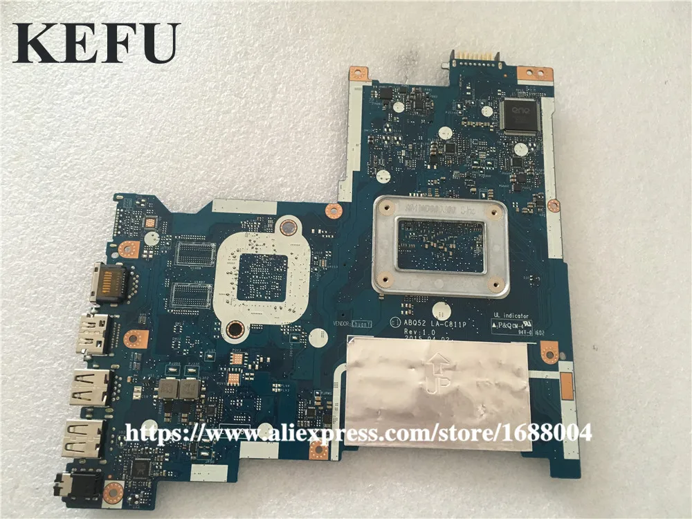 Оригинальная материнская плата для ноутбука HP 15 AC SR29H N3050 815248 001 ABQ52 полный