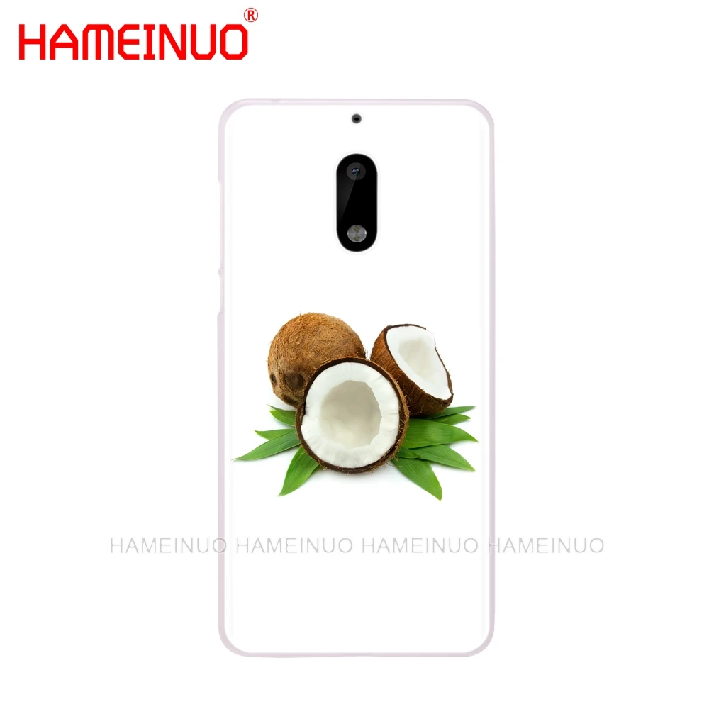 HAMEINUO кокосовый пляж фруктовый сок Летний чехол для телефона Nokia 9 8 7 6 5 3 Lumia 630 640 640XL