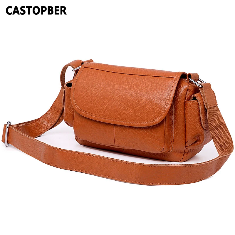 Женская сумка-мессенджер из натуральной воловьей кожи | Багаж и сумки