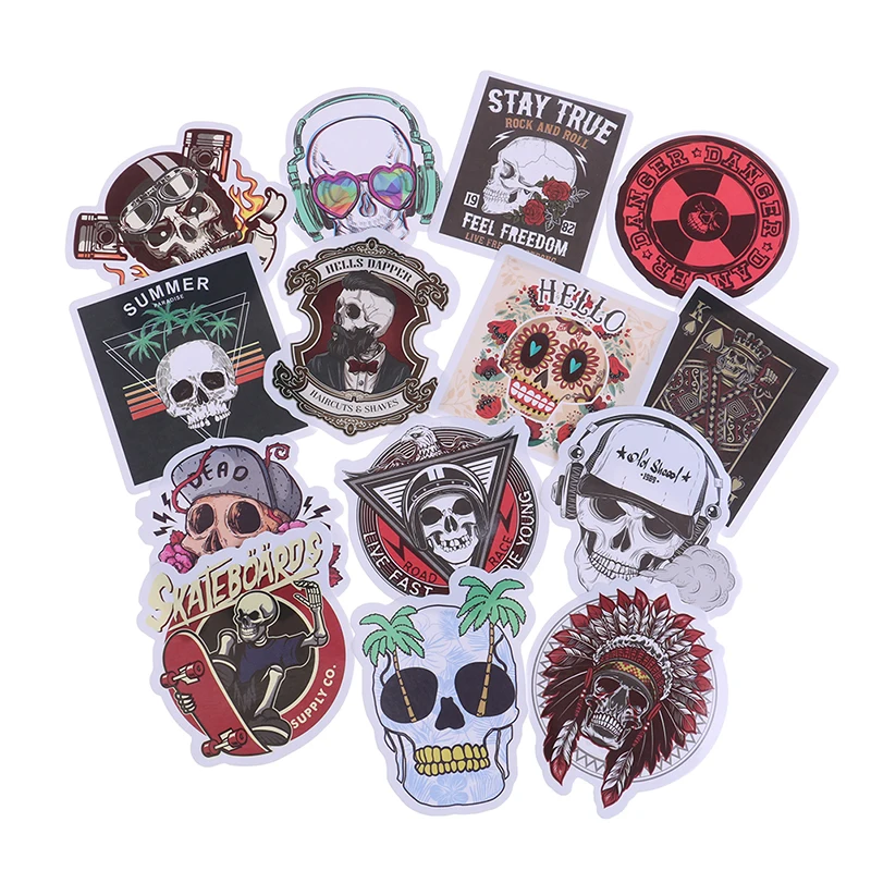 50 шт. Скрапбукинг ноутбук чемодан для скейтборда гитары автомобиля панк наклейка