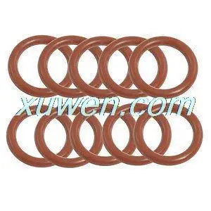 

10pcs 25mm x 18mm x 3 5mm Silicone O Ring Oil Sealing Washers Grommets Red