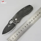 Мини карманный нож ENLAN EW105 с лезвием из стали 8Cr13Mov, складной нож для кемпинга, охоты, выживания, брелок, нож для резки фруктов, нож для повседневного использования