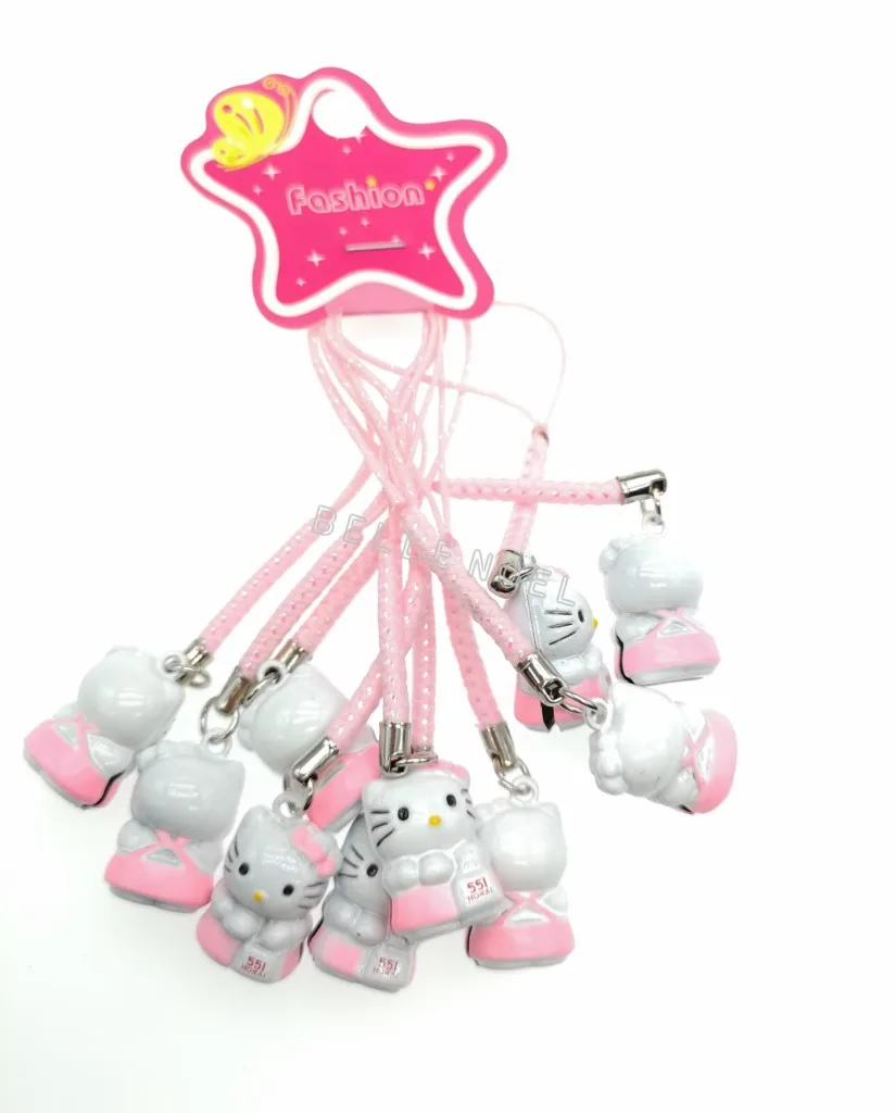 100 шт. мультфильм hello kitty Дети Прекрасный колокольчики рождественские украшения