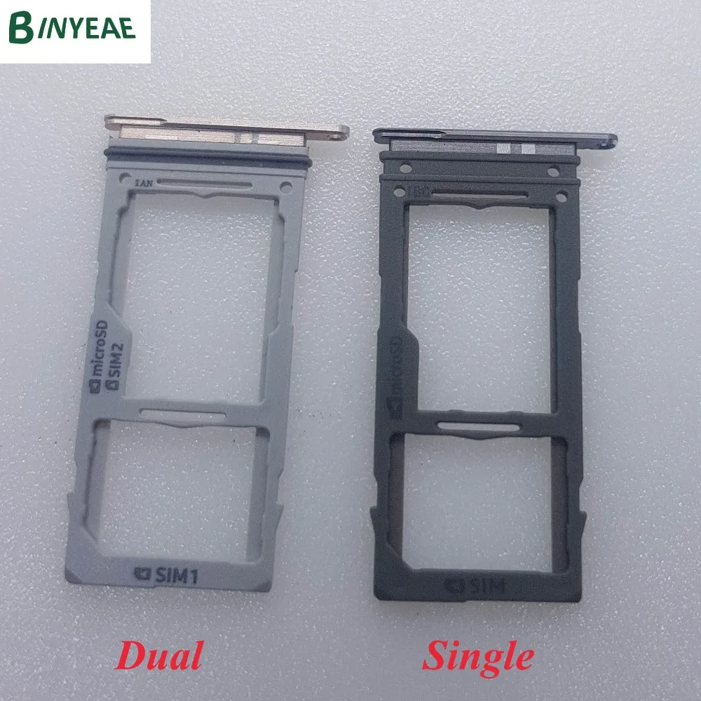 Лоток для sim-карт BINYEAE с двумя и одной sim-картой для samsung Galaxy S10 Plus G975U G975F SM-G975F/DS G9750 G975FD