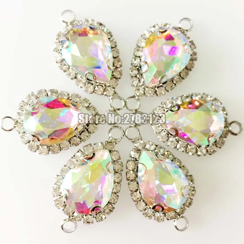 Бесплатная доставка цветная Серебряная кнопка с кристаллом высокое качество AAA