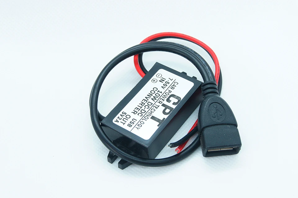 7-50V 12V 24V 36V 48V поворот 5V2A DC-DC понижающий автомобильный усилитель мощности, технология водонепроницаемый USB