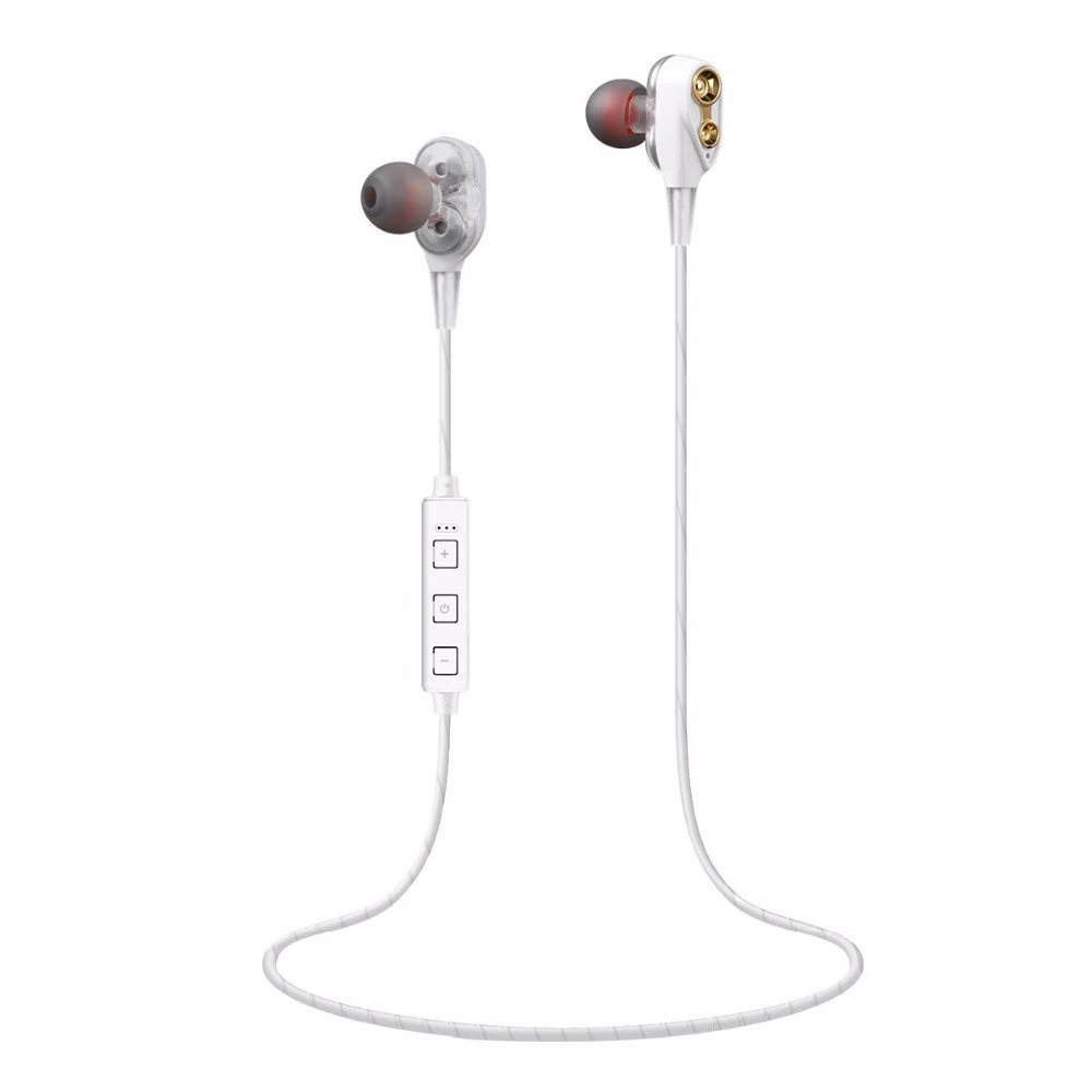 XT-21, спортивные Bluetooth наушники, беспроводные наушники, двойной драйвер, гарнитура с микрофоном, шумоподавление, музыка, Hi-Fi, стерео, бас, наушники