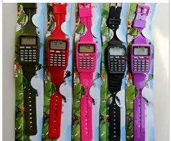 Цифровые дети мода мальчик и девочка студент малыш наручные из светодиодов 8