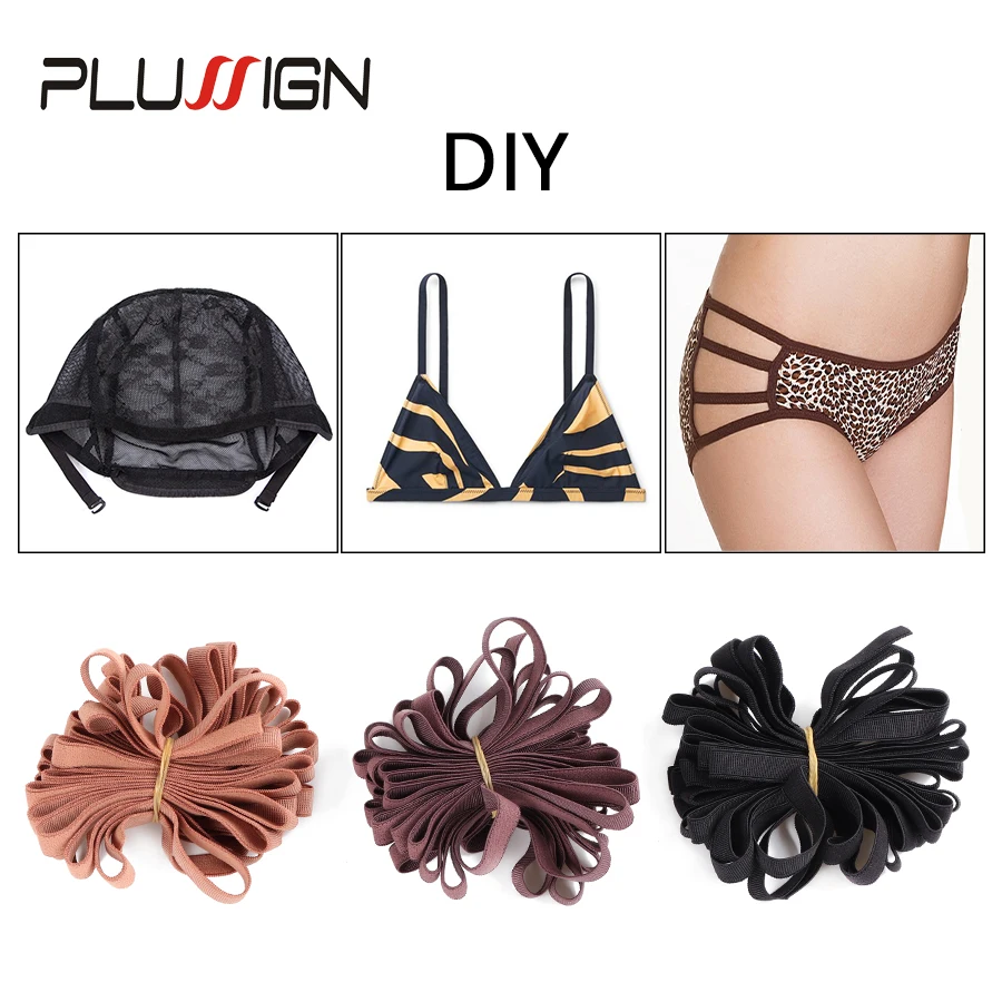 Plussign аксессуары для парика коричневая эластичная лента парика/кружевная