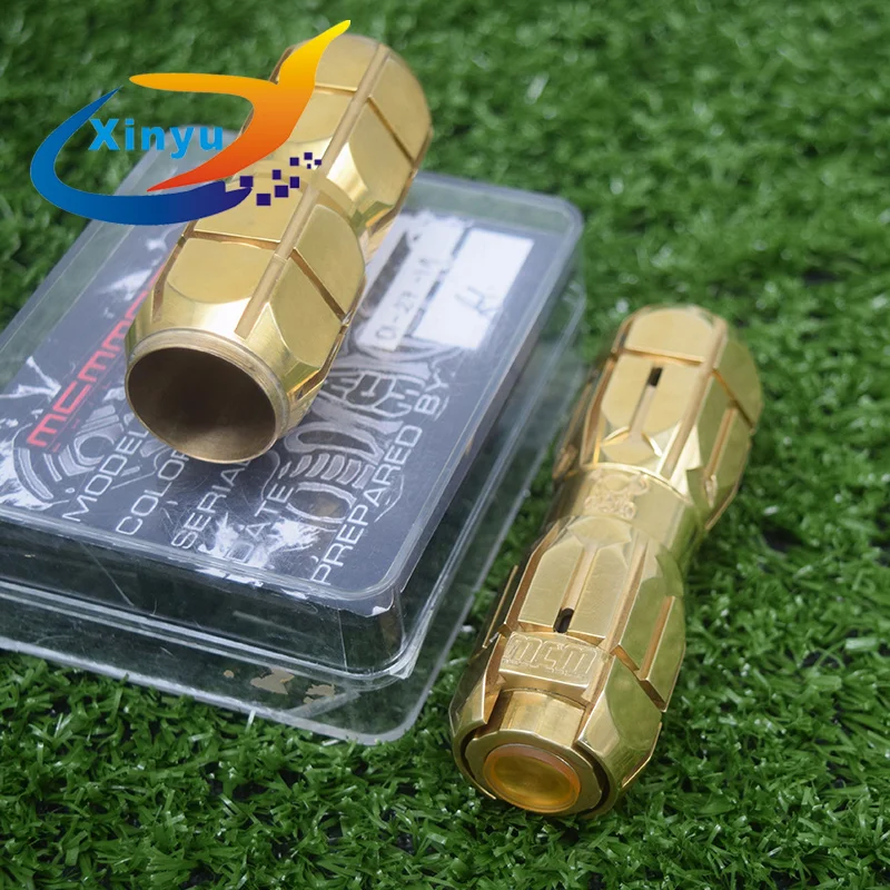 Подземный мод udg mcmmoos двойной 18650 20700 21700 25 мм латунный механический для вейпа QP KALI v2