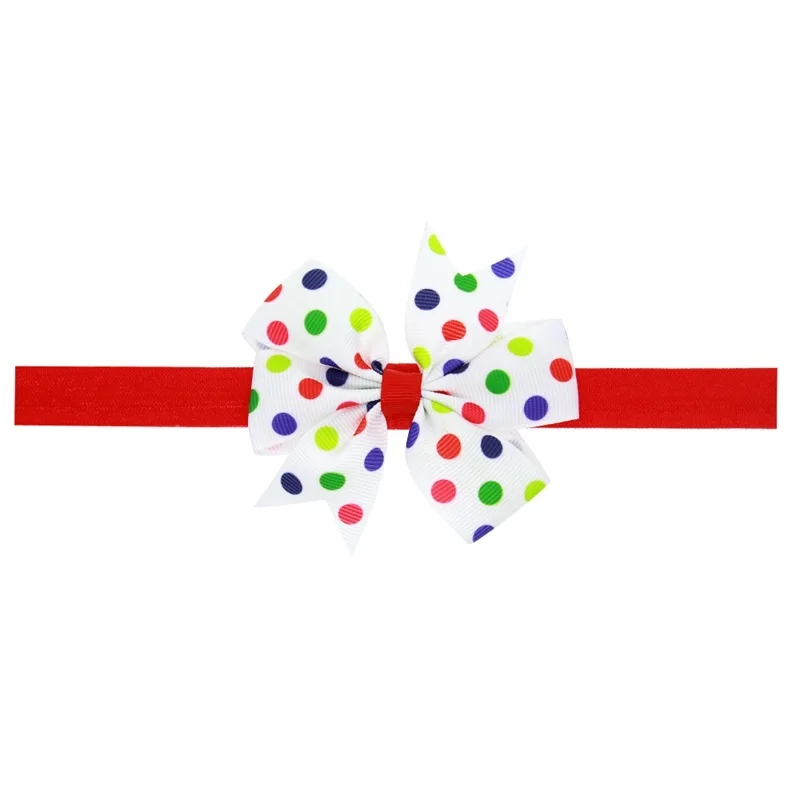 1 шт. детский обруч для волос с бантом цветочным узором|ribbon hair band|children hairhair band |