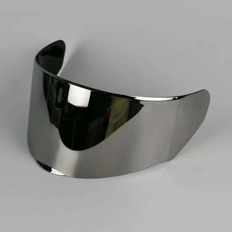 LS2 ff328 шлем козырек подходит для LS2 FF320 FF328 FF353 модель прозрачный дым красочные серебряный шлем объектив - Цвет: Silver