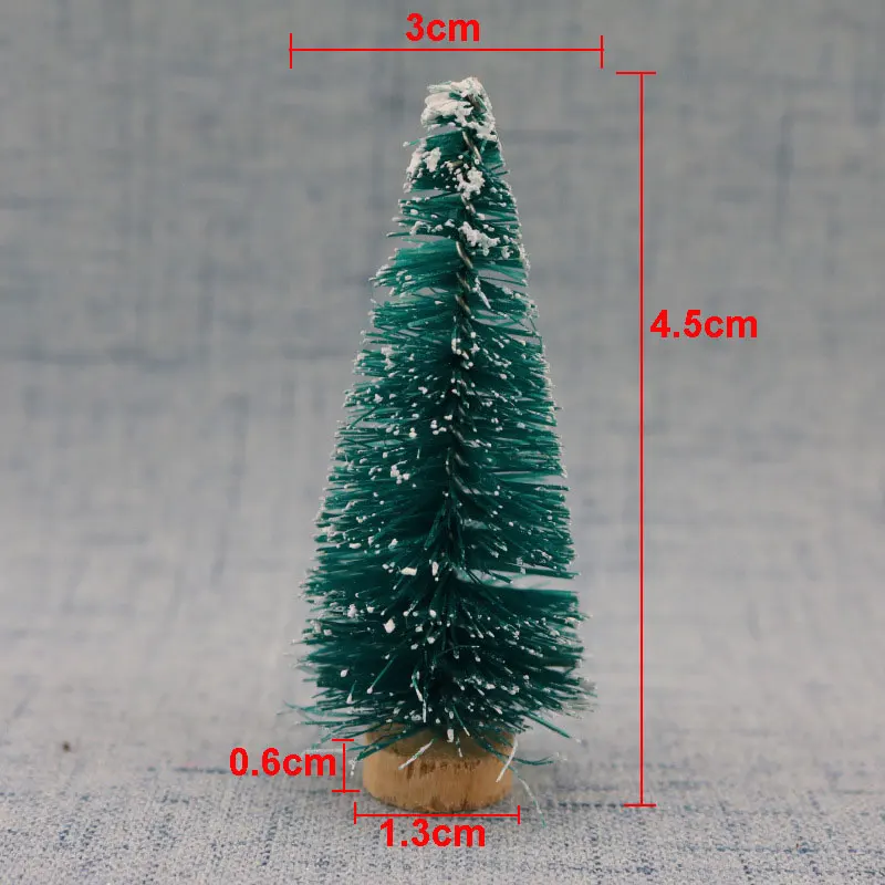 10 шт. Рождественская елка настольный декор Сосновая рождественские вечерние