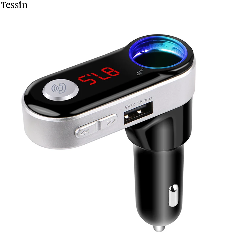 Автомобильное зарядное устройство INGMAYA с Bluetooth 2 1 А прикуриватель TF карта MP3 плеер