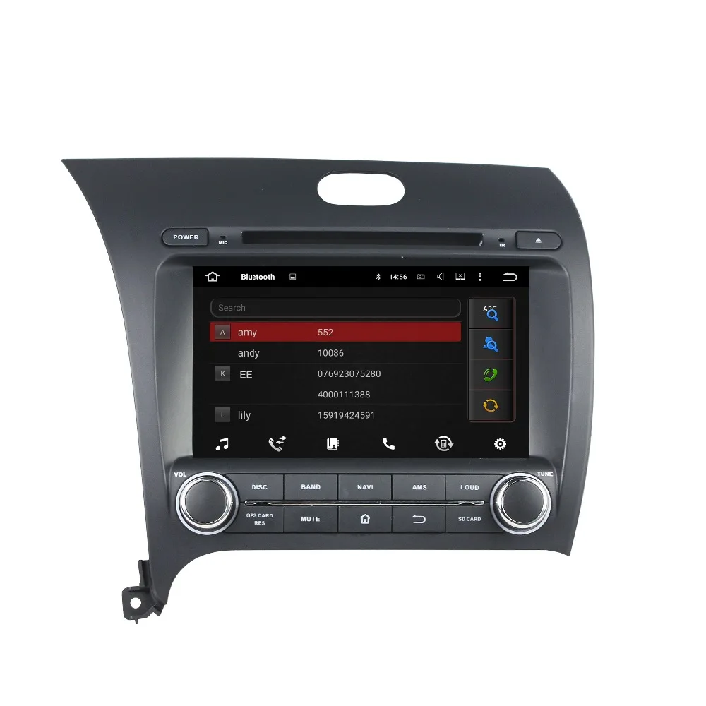 " Автомобильный dvd-плеер на основе Android с ТВ/BT gps 3g wifi, аудио Радио стерео, автомобильный ПК/мультимедиа головное устройство для kia k3/cerato/forte 2013