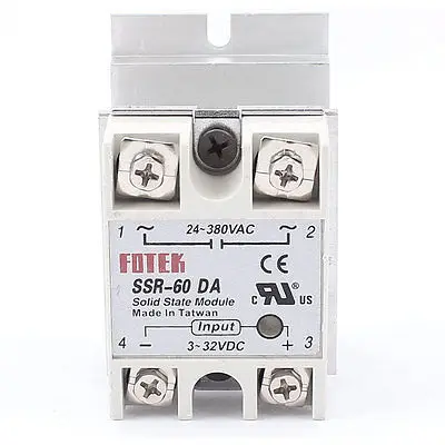 ССР 60A DC-AC 3-32 В 24-380 радиатора твердотельные реле Комплект | Обустройство дома