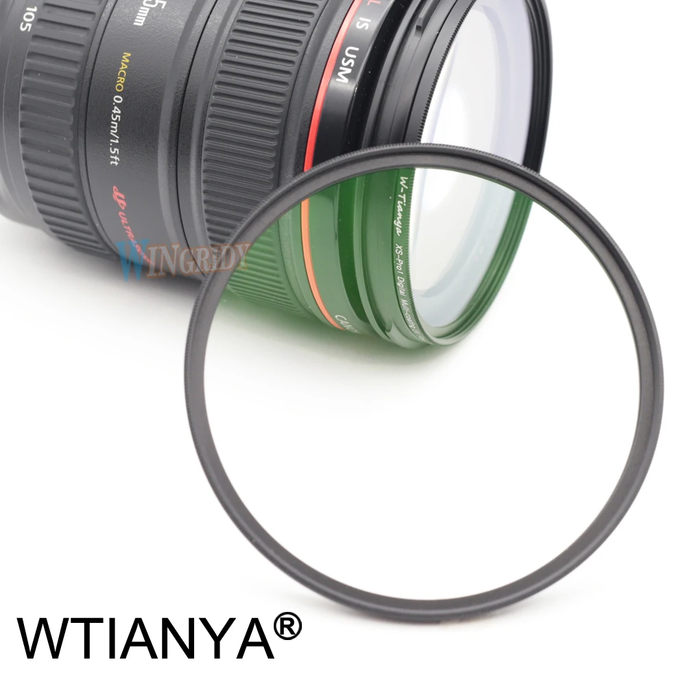 УФ-фильтр 40 5 мм WTIANYA Green Muti-покрытие 18 слоев фильтр объектива камеры защита для Canon