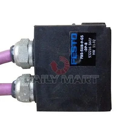 DHL/EMS 2 ЛОТ FESTO НОВЫЙ FBS SUB 9 GS DP B 532216 PLC (AB8) Сетевой Разъем|socket b|plug socketplug socket screws |