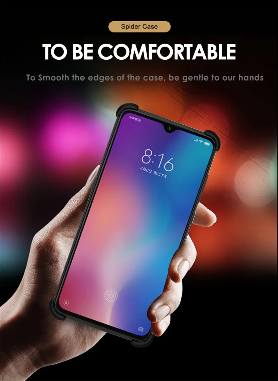 Металлический бампер с пауком для Xiaomi mi 9, чехол для Xiaomi mi 9, чехол Xio mi 9, роскошный стильный противоударный чехол