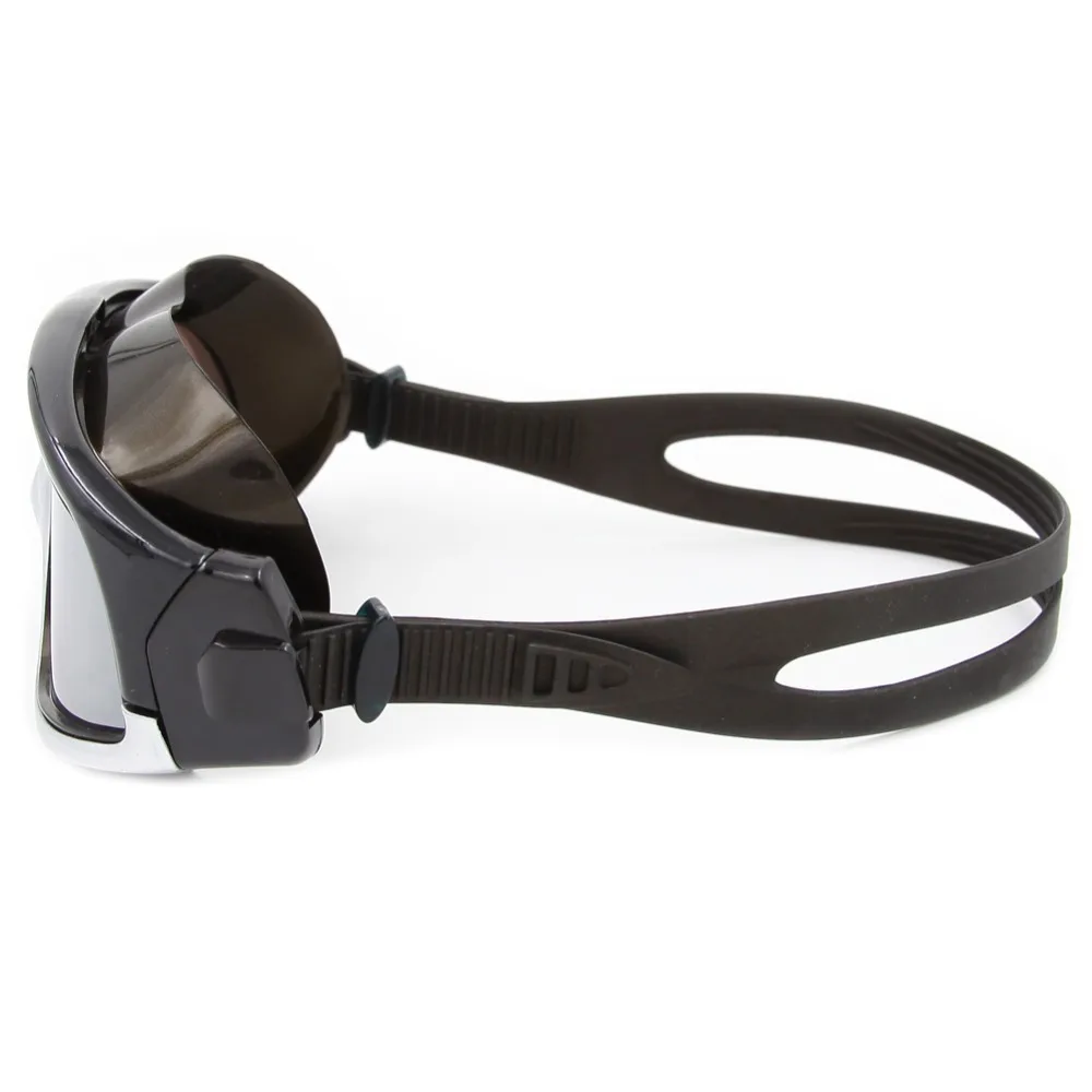 Мужские wo мужские очки для плавания, анти-туман, защита от ультрафиолета, диоптрия, очки для плавания с рецептом, водонепроницаемая большая оправа, очки для плавания для близорукости