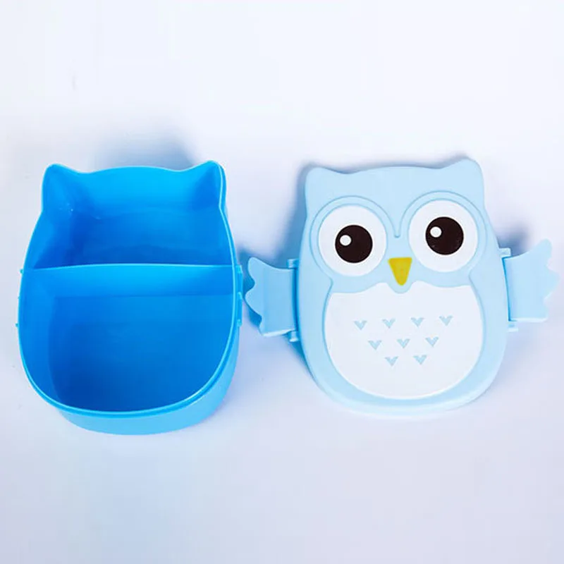 Приставка для обеда с соусом в виде совы контейнер еды подогревом детей ложкой