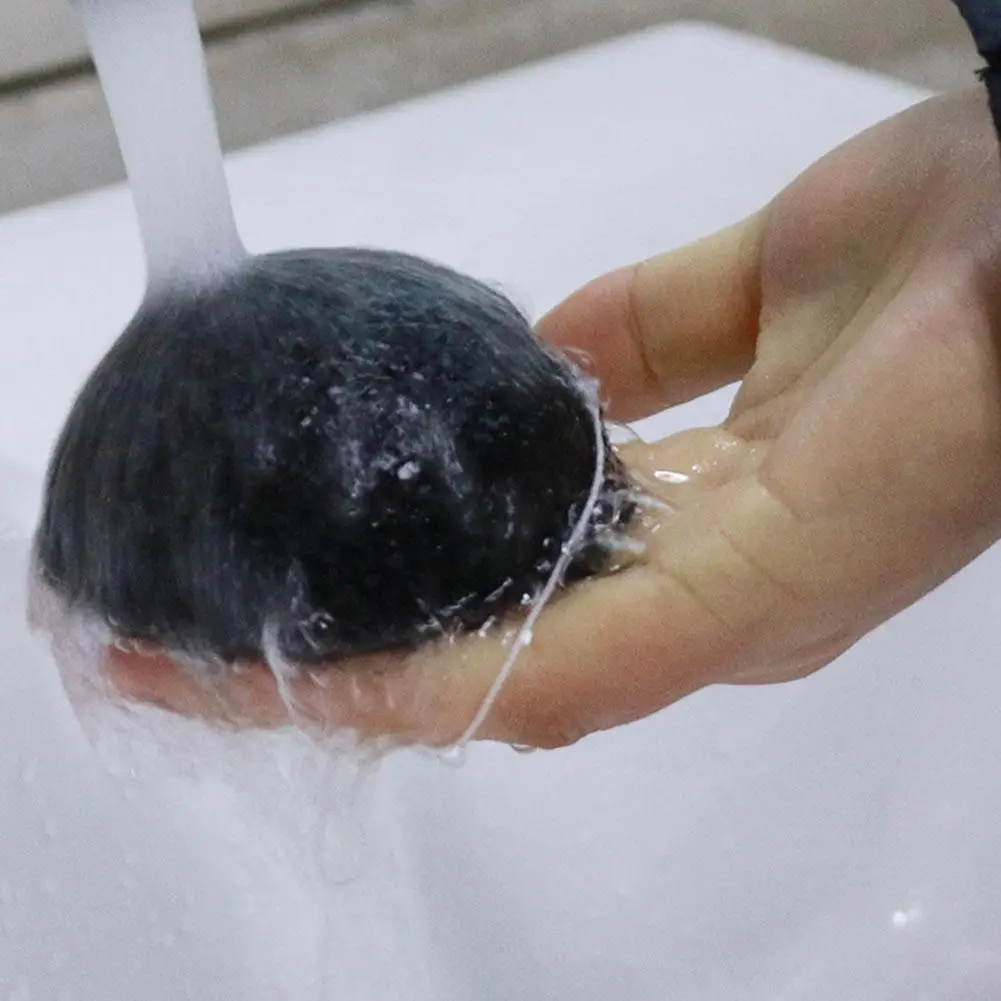 Натуральный спонж для лица konjac konnyaku, косметическая губка для очищения лица, очищающая губка, 6 цветов, очищающая губка для отшелушивания, пуховка для ухода за кожей лица
