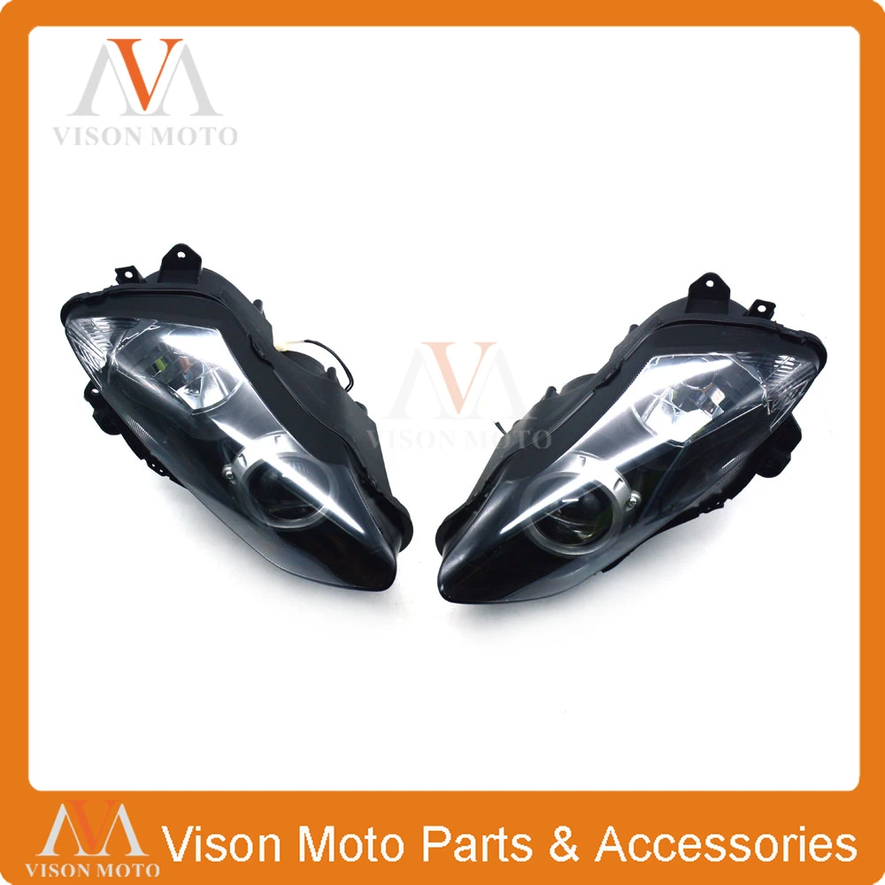 Передняя фара для мотоцикла передняя YAMAHA YZF R1 YZFR1 2007 2008 07 08|yamaha motorcycle r1|yamaha yzf r1