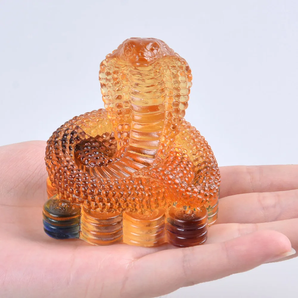 Liuli 12 Китайские знаки зодиака фигурка змеи пресс вес красивые предметы для
