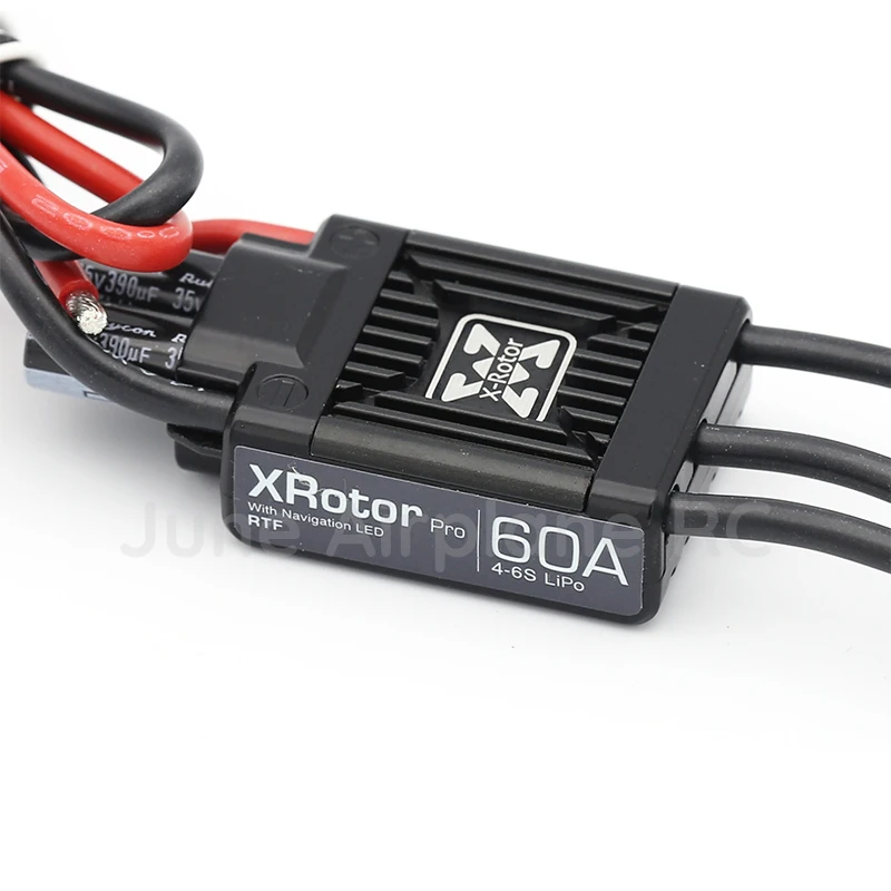 Электрический бесщеточный контроллер скорости Hobbywing Xrotor PRO 60A RC|Детали и