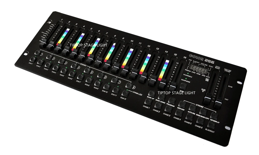 Gigertop TP D1360 цвет 256 консоль контроллер освесветильник сцены DMX512/1990 стандарт 192
