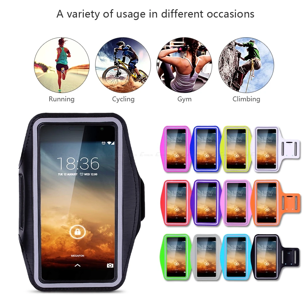 Открытый нарукавник чехол для Yota YotaPhone 2 3 Yota2 Yota3 Спорт бег тренажерный зал