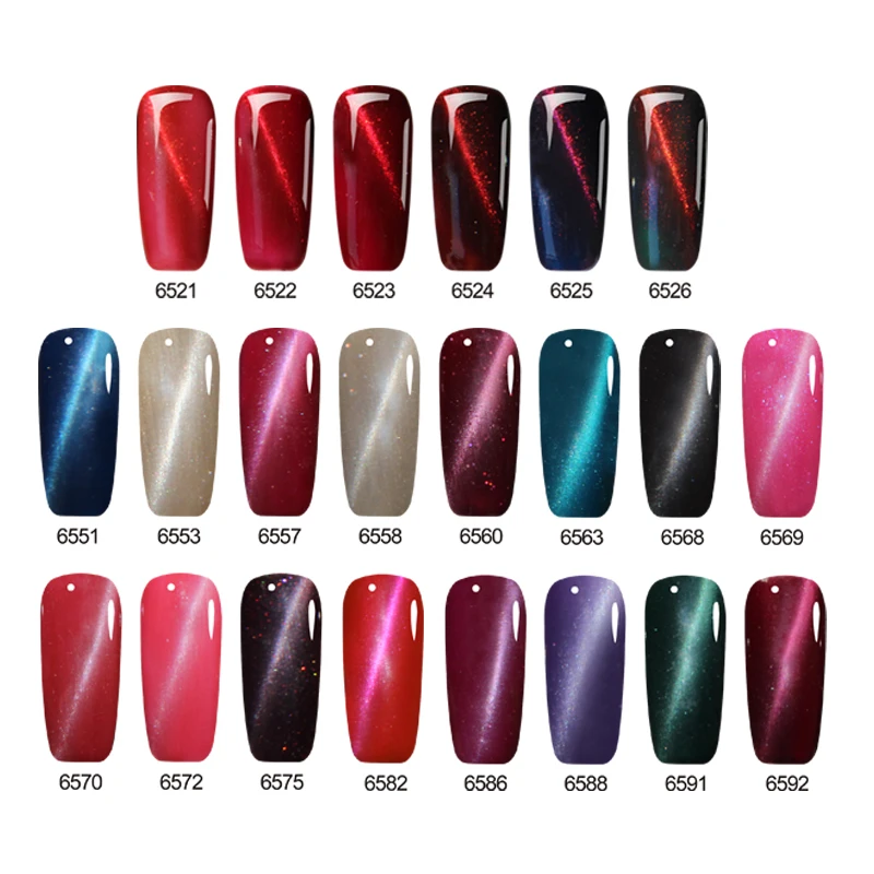 Магнитный кошачий глаз CATUNESS новый продукт модный УФ-светодиодный замачиваемый