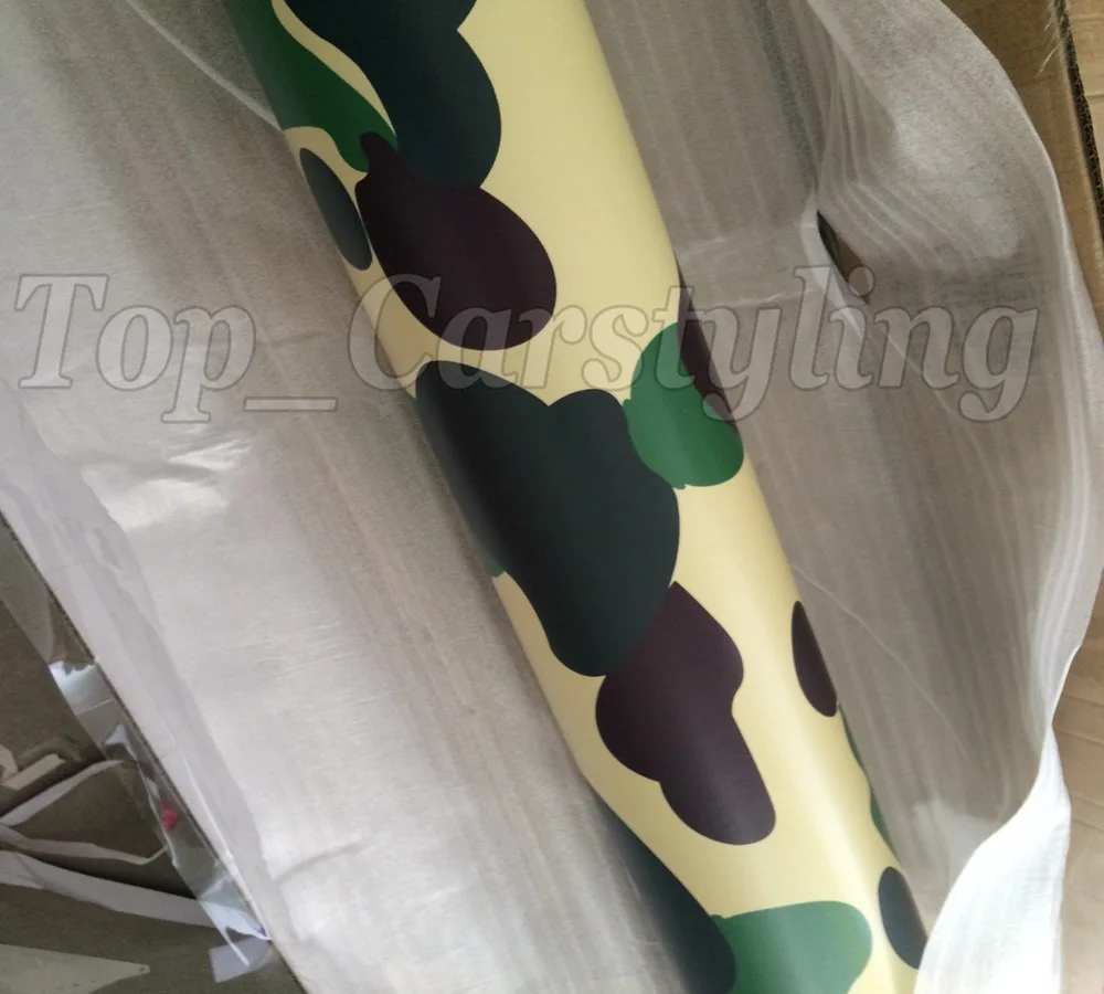 Черная кофейная камуфляжная виниловая пленка без пузырей Для обмотки автомобиля