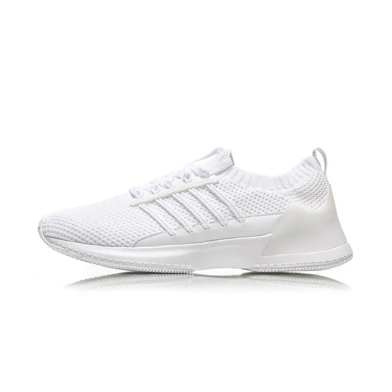 Li-Ning Женская свободная бегун I Классическая обувь для ходьбы li-ning CLOUD LITE однотонные Тканные спортивные стельки для обуви кроссовки AGCN194 SJAS18 - Цвет: AGCN194-3