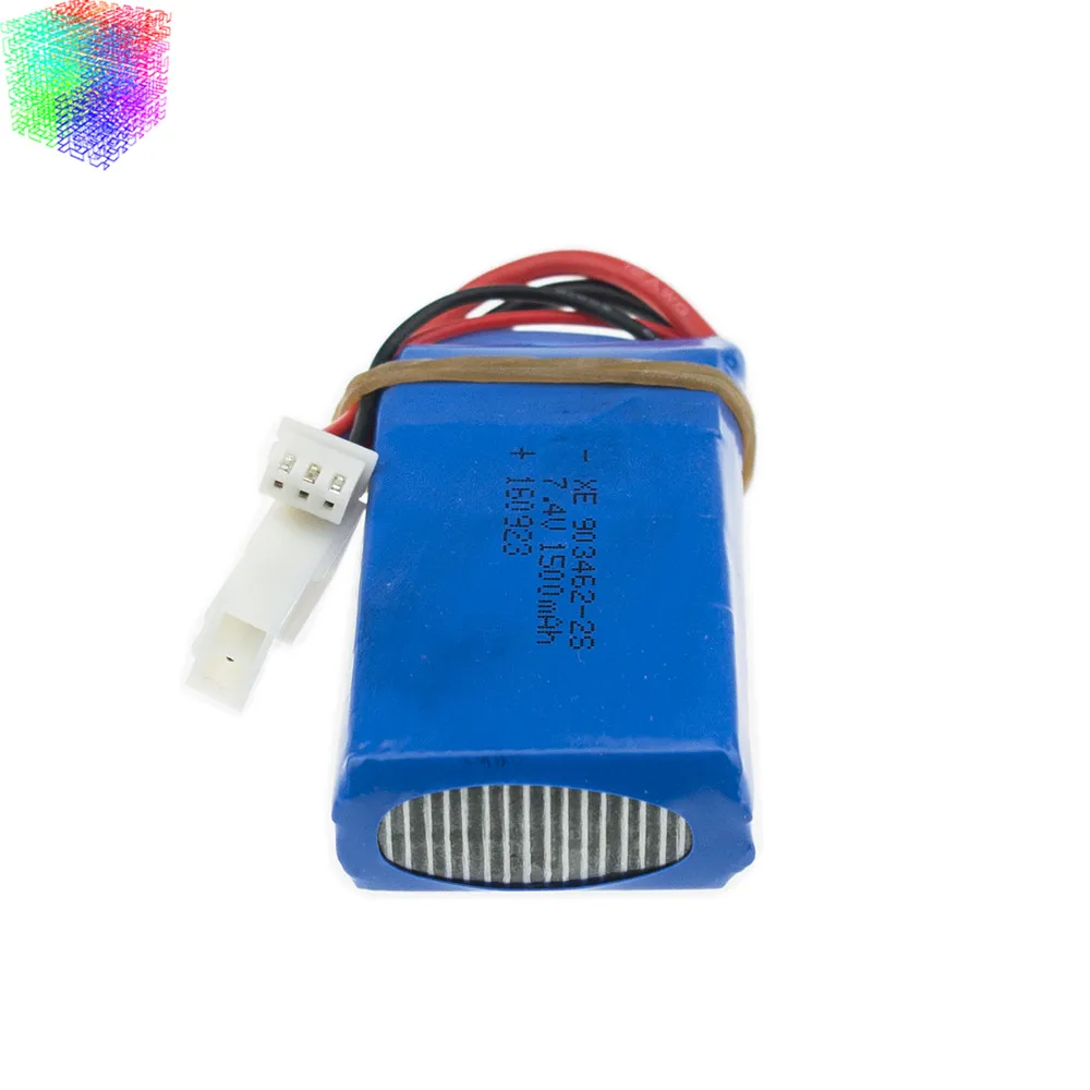 Lipo battery 7.4v 2s 1500mAh batteries 3pcs and charger for Feilun FT009 2.4G RC Racing boat Spare Parts wholesales | Игрушки и хобби