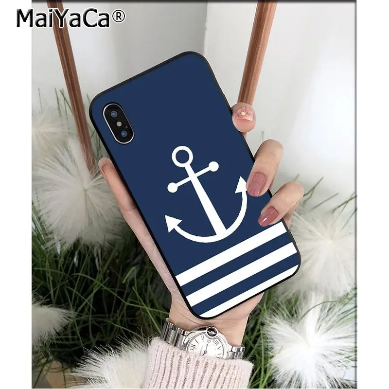 Мягкий Черный силиконовый чехол MaiYaCa из ТПУ для iPhone 5 5Sx 6 7 7plus 8 8Plus X XS MAX XR|Бамперы| |