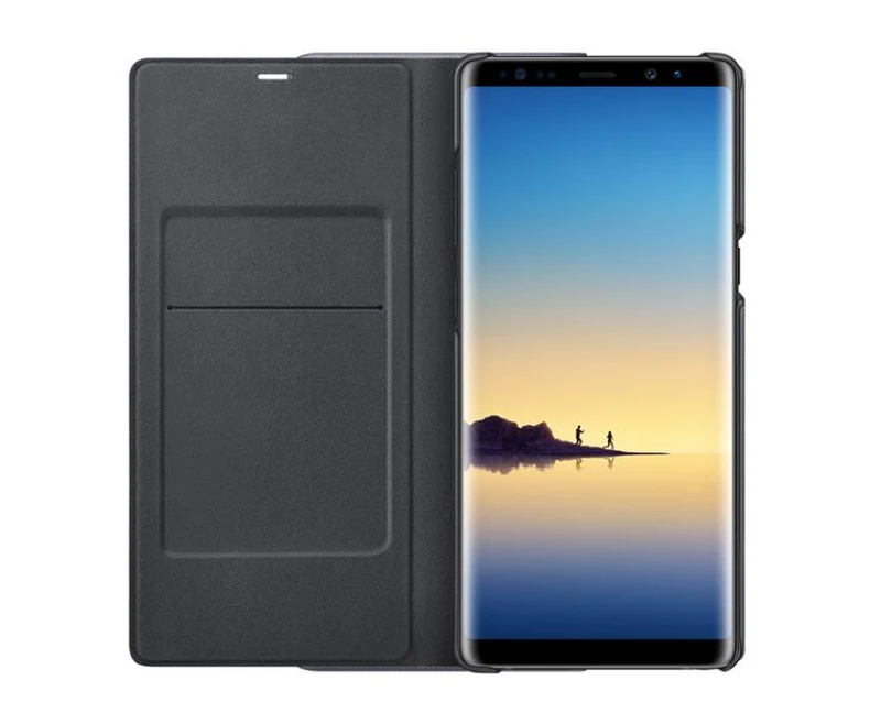 Оригинальный светодиодный чехол для SAMSUNG умный Samsung Galaxy Note 8 N9500 Note8 N950F SM