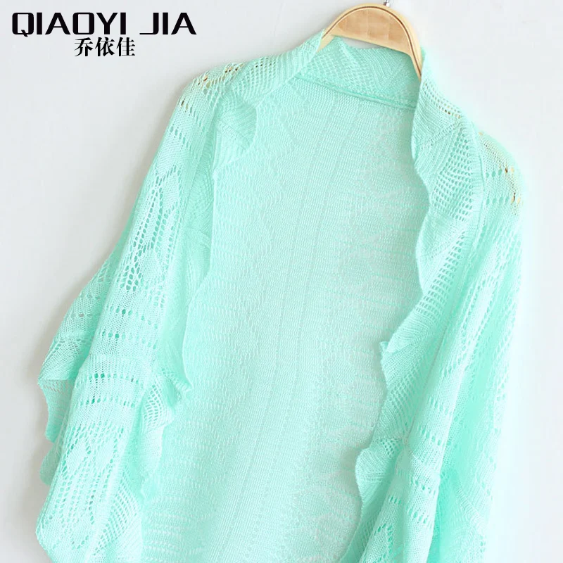 Новинка 2017 Модный женский тонкий кардиган свитер свободная Солнцезащитная