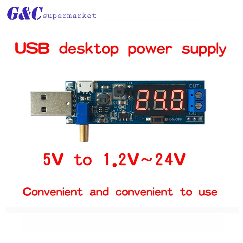 Dc dc 5 В до 3 в/12 в USB понижающий модуль питания регулируемые комбинированные