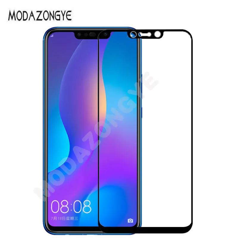 Закаленное стекло для Huawei P Smart Plus Защитная пленка экрана с полным покрытием +