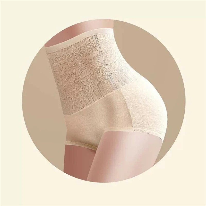 Женское утягивающее белье Утягивающее под живот размера плюс контроль тренера XXL