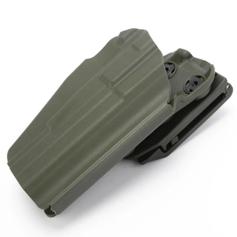 Тактический Зажим для ремня пистолет кобура аксессуар для Glock 19,23, 38, P225, H& K 45C, USP Compact, P30 пистолет Охота Стрельба Полимерная Кобура