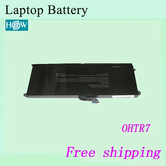 Бесплатная доставка 100% новый 14 8 v 4400mah аккумулятор для ноутбука DELL 0HTR7 OHTR7|battery for