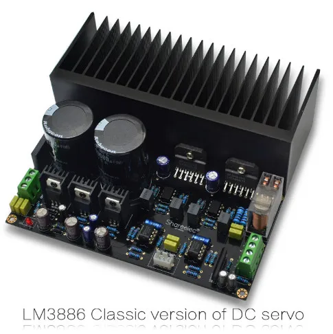 Плата усилителя высокой мощности breeze audio 68 Вт + LM3886 OP07 DC servo 5534 независимая