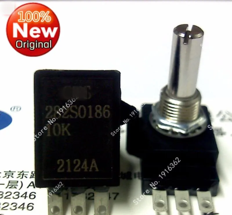 

Бесплатная доставка 2 шт./лот оригинальный американский 282S0186 10K сенсор потенциометра