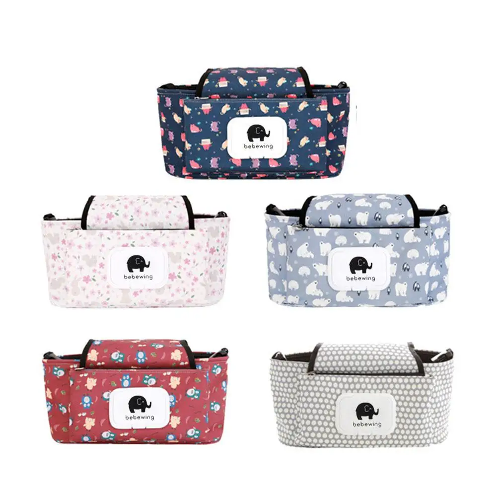 Портативная детская коляска сумка для подгузников подвесная корзина органайзер