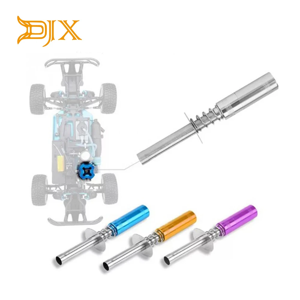 

DJX Aluminum Upgrade Glow Plug Igniter Ignition Starter 80103 for HSP RC 1/10 Nitro Car Engines Part Tools