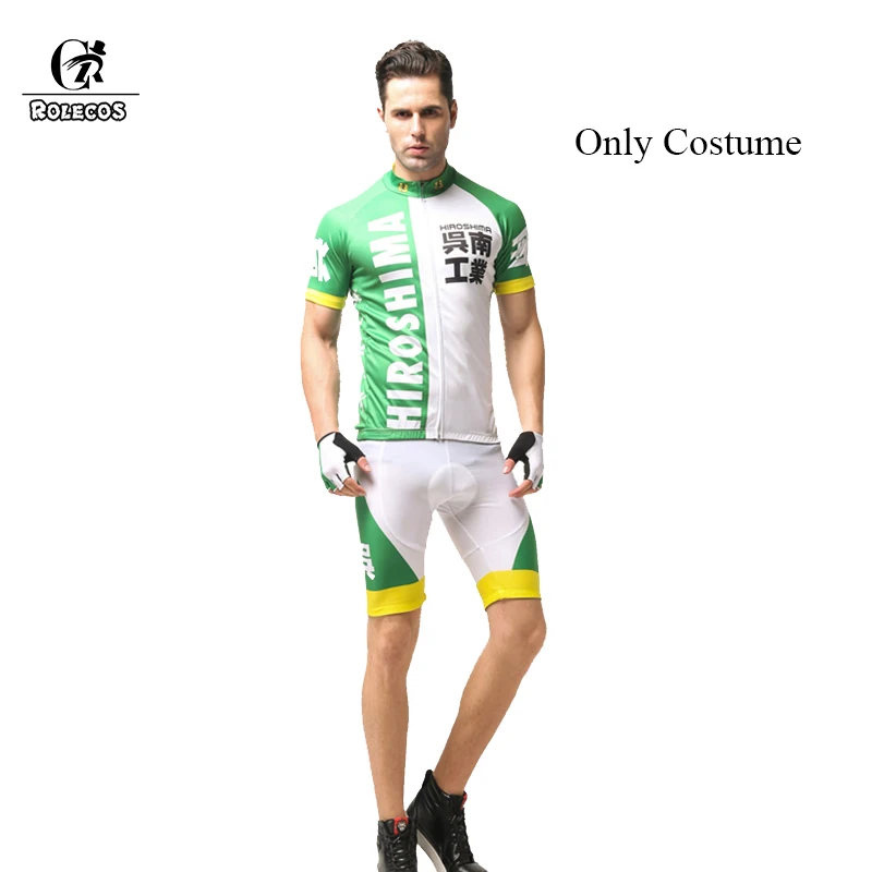 ROLECOS Yowamushi pedal Косплей Костюм Onoda sakamichi Косплей спортивные костюмы комплект одежды для велоспорта Imaizumi Shunsuke Аниме Костюм - Цвет: A